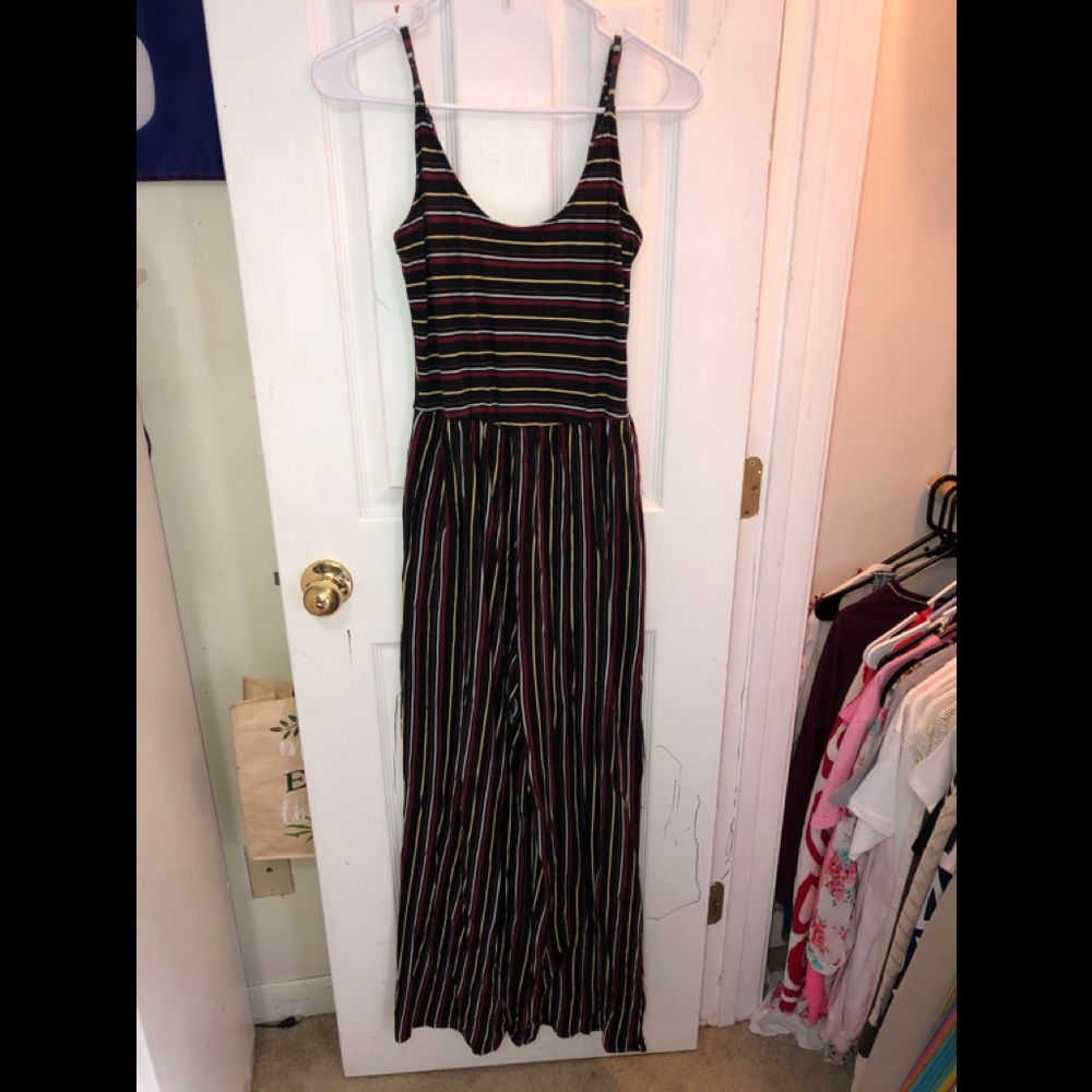 Striped romper